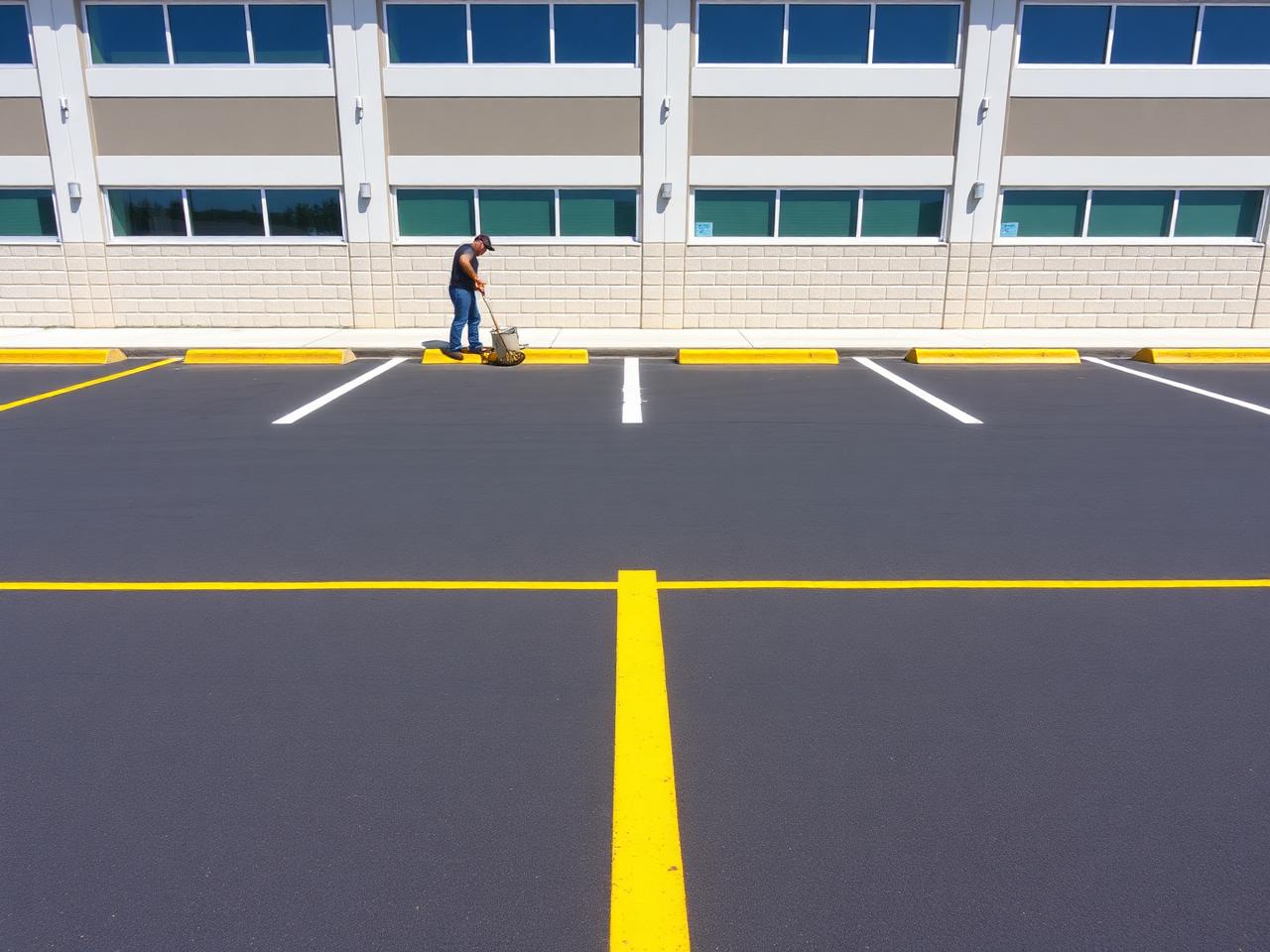 Parking Lot Painting