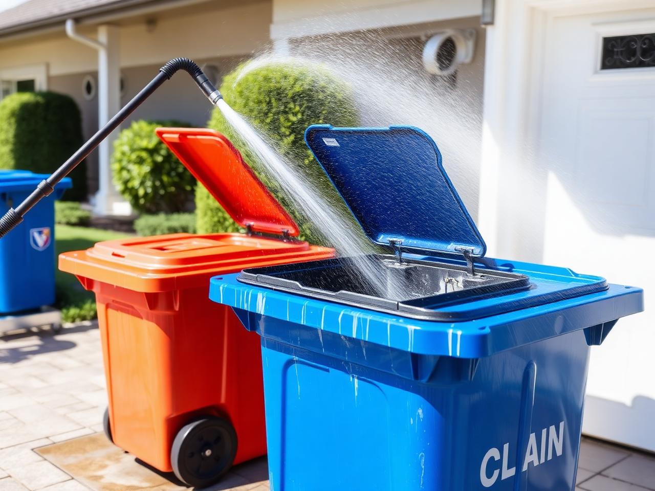 Trash Bin Cleaning